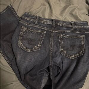 Women's silver Jeans